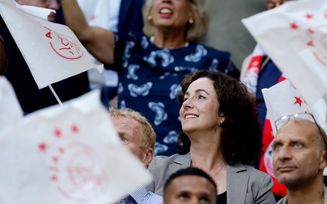 Als VIP naar Ajax met Femke Halsema